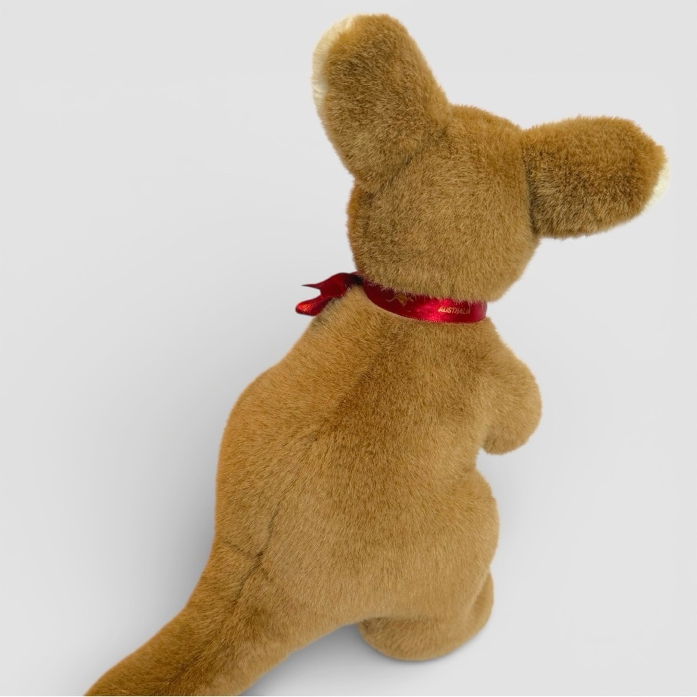 Vintage 1994 Uni-Toys Kangaroo Plush with Baby Joey Australia Stuffed Animal 12" - Picture 6 of 12